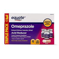 Equate - Omeprazole Magnesium 20.6 mg, Acid Reducer, Delayed Release, 42 Capsules (1)