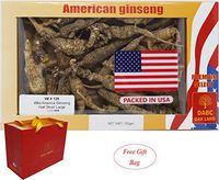 DABC OAK LAND 8OZ=227g/Box American Wild Ginseng 15~20 Years, Wisconsin Whole Ginseng Root Hand-Selected | 美国威斯康辛州野生西洋参 花旗参 野泡参 整枝大号 |Cultivated American Wisconsin Ginseng WI 126# 8OZ/Box