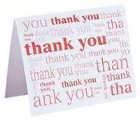 Many Thanks Note Cards Set of 25
