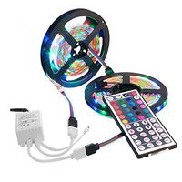 TiKingAn 10M 3528 SMD RGB 600 LED Strip Light String Tape+44 Key IR Remote Control (10m)