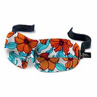 Bucky 40 Blinks Ultralight & Comfortable Contoured, No Pressure Eye Mask for Travel & Sleep, Perfect with Eyelash Extensions - Floral Blooms