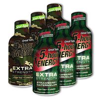5 Hour Energy, 12 Extra Strength Sour Apple + 12 Extra Strength Strawberry Watermelon, 24 Count