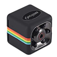 Mini Spy Camera, SQ11 Sports Action Dashcam Full HD 1080P DV DVR Recorder Camera with Night Vision and Motion Detection(Black)