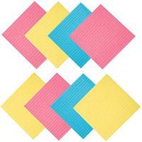 Paperless Kitchen Cleaning Cloth – Environmentally Friendly Cellulose Sponge Cloth and Paper Towel Alternative is Washable, Reusable and Biodegradable for Household and Kitchen Cleaning (8)