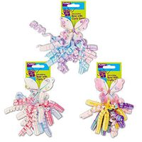 3.25" Wire Butterfly Gift Bow with Iridescent Curly Swirl (Units per case: 48)