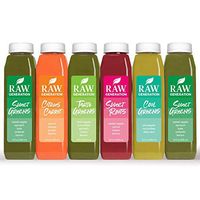 Raw Generation 3-Day Skinny Juice Cleanse for Fast Weight Loss, 100% Raw Plant-Based Detoxifying Cleanse, Healthy Fruits, Vegetables, and Probiotics for Gut Health, 6 Delicious Flavors (18 Count)