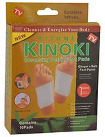 Kiyome Kinoki Foot Patches Bamboo Foot Pads by Pure Sole Foot & Body | All Natural & Premium Ingredients for Best Relief & Results | Apply, Sleep & Feel Better | No Stress Packaging | 10 Pack
