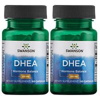 Swanson Dhea 100 Milligrams 60 Capsules 2 Pack