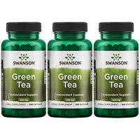 Swanson Green Tea 500 mg 100 Caps 3 Pack