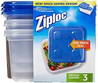 Ziploc Container, Three Different Packs (Pack - 3)