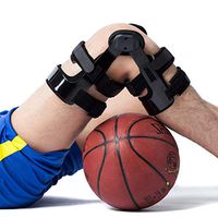 Orthomen Functional Knee Brace - for ACL/MCL/PCL/Meniscus/Ligament/Sports Injuries, Adjustable Hinged ROM Orthopedic Knee Orthosis for Men & Women (S/Left)