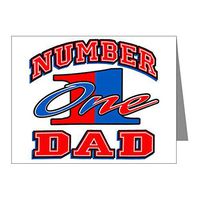 Note Card Number One Dad Father Father's Day