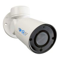 GW Security 5MP (2592 X 1920P) Pan Tilt Zoom High Speed H.265 Onvif PoE Bullet PTZ Camera 4X Optical Zoom Weatherproof Outdoor/Indoor, 130 feet IR Night Vision