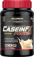 ALLMAX Nutrition Casein-FX, 100% Casein Micellar Protein, Vanilla, 2 lbs