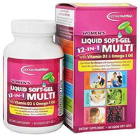 Applied Nutrition Women's Liquid Soft-Gel 12-in-1 Multivitamins-60 Softgels