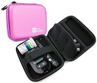 DURAGADGET Hardwearing Pink EVA Storage Case w/Soft Lining - Compatible with Storing Your Insulin - Diabetes Medical Supplies