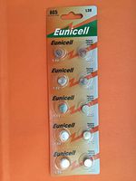 10 pcs Card AG5 393 LR48 G5 SR754 309 G5 1.5 Alkaline Battery with SHL LLC Coupon