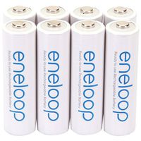 PANASONIC BK-3MCCA8BA eneloop(R) Batteries (AA; 8 pk)