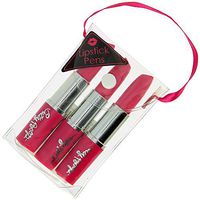 Betty Boop Limited Edition Deluxe Wide Range Stationary-Choose Your Option (Stepping Out Lipstick Pen Set Of 3)