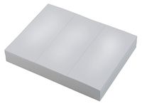 TOPS Laser Cut Sheet Paper, Perforated Every 3-2/3 Inches, 8.5 x 11 Inches, 20 Pound, 500 Sheets, White (5030)