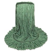 Boardwalk 502GNNB Narrow band Looped-End Mop Head44; Medium - Green