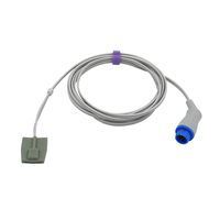 Compatible Mindray Spo2 Sensor Pediatric Soft Nellcor Tech 9.8 ft 12 Pins Connector
