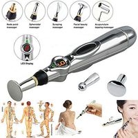 Acupuncture Pen, Needleless Cupuncture Pen,Laser Acupuncture Pen Pain Relief,Meridian Acupuncture Pen with 5 Massage Energy Pain Therapy