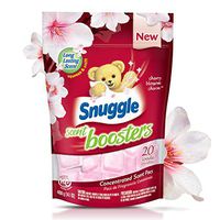 Snuggle Laundry Scent Boosters Concentrated Scent Pacs, Cherry Blossom Charm, Pouch, 20 Count