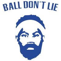 3 Pack of Ball Don't Lie Rasheed Wallace Screen Printed Vinyl Die-Cut Laptop Sticker 2" x 2" - Custom Design!