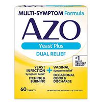Azo Yeast Infection Prevention - 60 Tablets, Pack of 4 (Special Offer) (60)