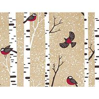 Kraft Cardinal Forest 30" x 25' Gift Wrap Roll