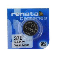 RENATA WATCH BATTERY 1.55V SWISS MADE BATTERIES 370 SR920W