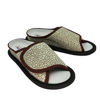 Balarch 4-in-1 Premium Slippers M/S Size (Arch Support, Non-Slip, Anti-Odor, Adjustable Strap) - Gold Brown Color (M)