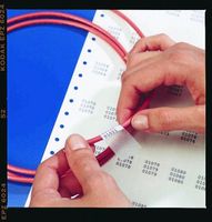 Brady M-72-461 Polyester B-461 Black on White/Clear Label Maker Cartridge, 1-3/4" Width x 1/2" Height, For BMP51/BMP53 Printers