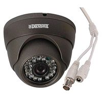 700TVL Outdoor Day/Night Dome Camera - Gray