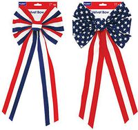 Velvet Patriotic Bows Case Pack 36