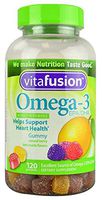 Vitafusion Omega 3 Gummy Size 120ct Vitafusion Omega 3 Epa & Dha Gummy Vitamins Asst Flavors 120ct