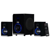 Acoustic Audio LED Bluetooth 2.1-Channel Home Theater Stereo System Black (AA2105)
