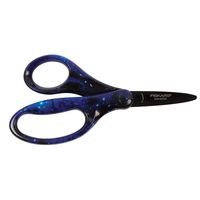 Fiskars 5 Inch Designer Non Stick Pointed-tip Kids Scissors, Color Received May Vary