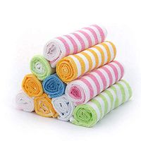 Microfiber Cleaning Cloth – HijiNa, Pack of 20, Size 12”x12”, for Cleaning tasks in The Kitchen, Bathroom, Dining Room and More (Bar - 4 Colors x 5)