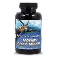 Horny Goat Weed 1000mg with Maca Root Extract by Advanta Supplements 90 Capsules ($0.18/Count)