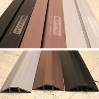 Rubber Duct Cable Cord Cover Gray 5ft by WireRun