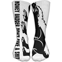 I Takes What I Wants - Honey Badger Vintage Style Winter Thick Warm Performance Comfort Cute Colorful Funny Casual Cotton Crew Socks