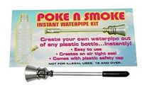 Poke N' Smoke Travel Hookah Plastic Water Bottle W_TER P_pe Kit