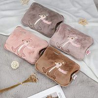 Hot Water Bottle Winter Hand Warmer Reachargeable Safe Hot Water Bag Heating Pad Rechargeable Electric Hot Water Bag Portable Electric Heat Pain Winter Expressive Gift