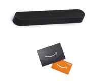 Sonos Beam - Smart TV Sound Bar with Amazon Alexa Built-in - Black with $30 in Amazon Gift Cards