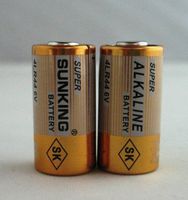 SUNKING 4LR44 / 476A / PX28A / A544 / K28A / L1325 Collar 6V Batteries x 2