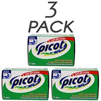 Picot Antacid 0.17 oz (Pack of 12) - Sal de Uvas Antiacido (Pack of 3)