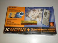 Sony ICD-R100PC Portable Digital Voice Recorder + PC LINK SOFTWARE