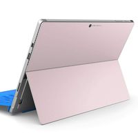 igsticker Ultra Thin Premium Protective Back Stickers Skins Universal Tablet Decal Cover for Microsoft Surface Pro7 / Pro2017 / Pro6 008951 Simple Plain Pink